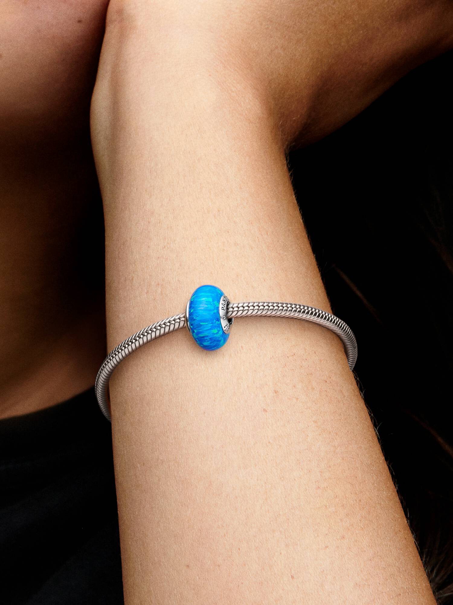 Talisman albastru oceanic opalescent