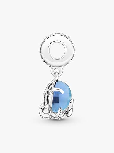 Talisman de tip pandantiv Caracatiță drăgălașă din sticlă de Murano