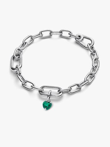 Mini talisman de tip pandantiv cu inimă chakra verde
