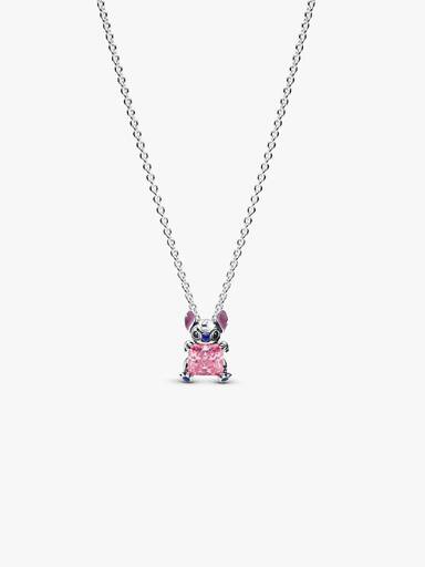 Colier cu Stitch de la Disney, roz