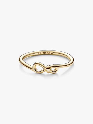Inel cu nod de tip infinity
